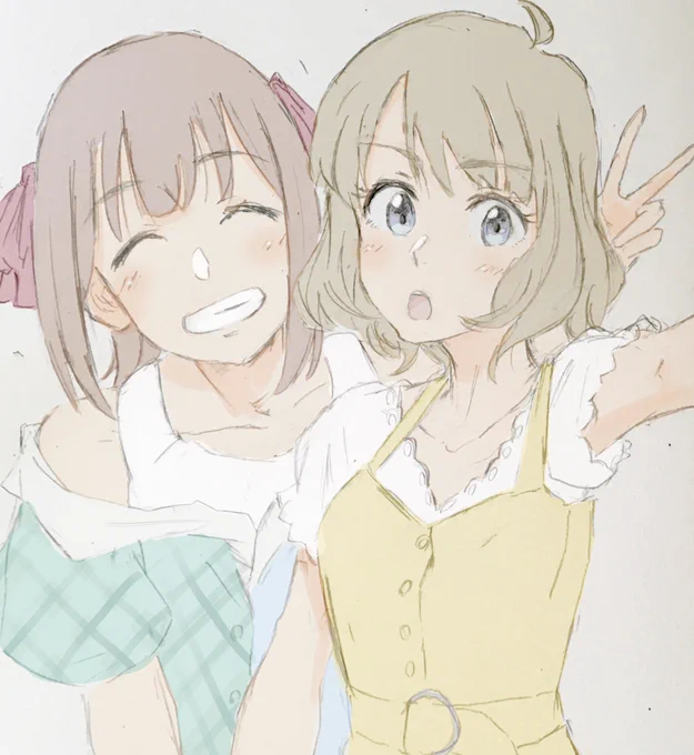 先輩と先輩お題〔春香と桃子〕 