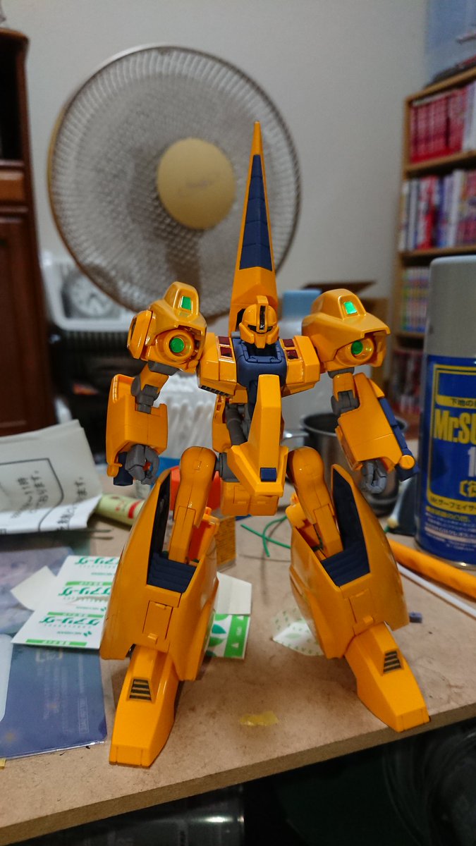 (*'-`)
つい先ほどHGUCメタスの組み立て完成。手直しやらなんやらの細かい処理が残ってる。
そして同時刻にAmazonから二つのプラモデル到着(爆)。もはや基地外☺️
