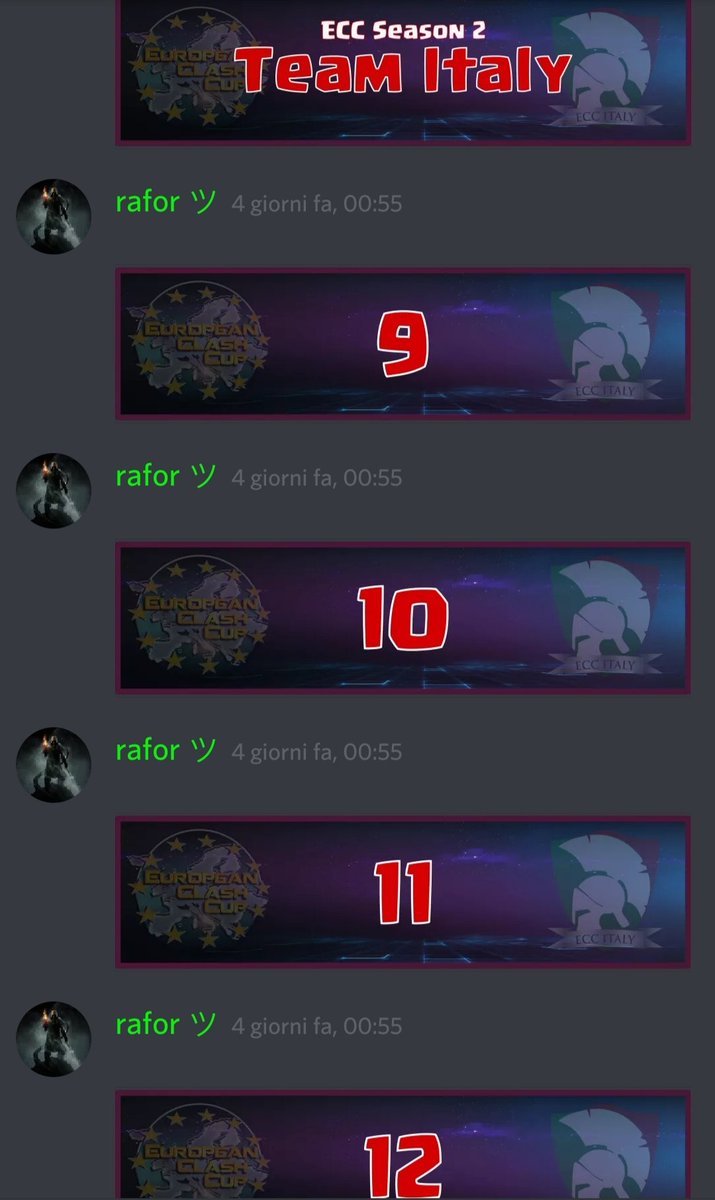 Quali saranno i nomi dei 60 facenti parte del team Italy per la European Clash Cup S2?

Domenica 11 agosto: presentazione team 🇮🇹🔥