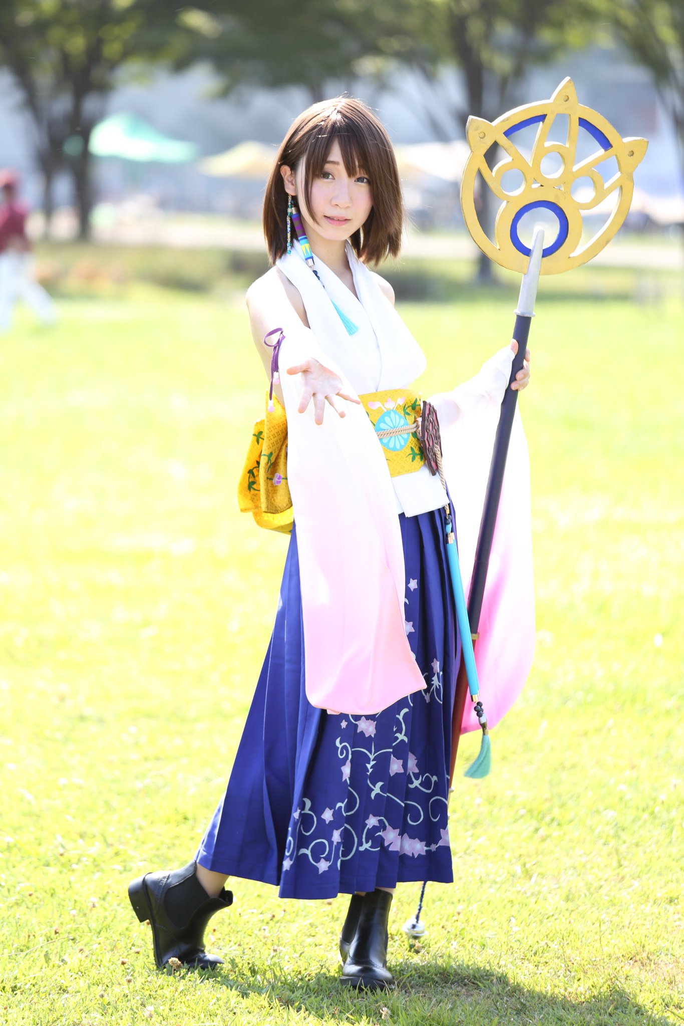 画像 19 8 10 コミックマーケット96 2日目伊織もえ Moe Five さん ユウナ ファイナルファンタジーx 囲みにて撮影させていただきました ありが まとめダネ