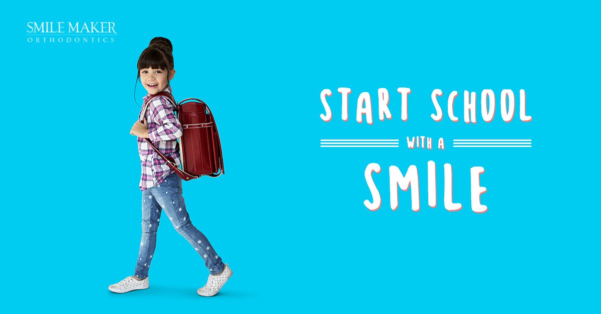 SmileMakerOrtho's tweet photo. With school starting up again, schedules are getting busy! Be sure to plan ahead for your appointments! https://t.co/q518twpYnF