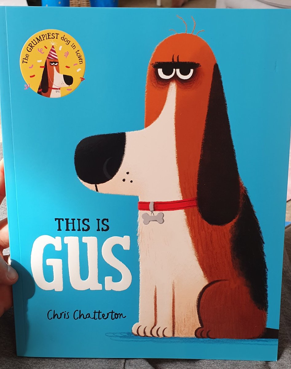 SteveSketchesIt's tweet photo. Wohooooo look what's just arrived in the post #ThisisGus by the amazingly talented @ChrisChatterton , great story and beautifully illustrated. Well done Chris ! #ChildrensBooks #picturebooks @MacmillanKidsUK #gusrules https://t.co/Gbx08JIDDU