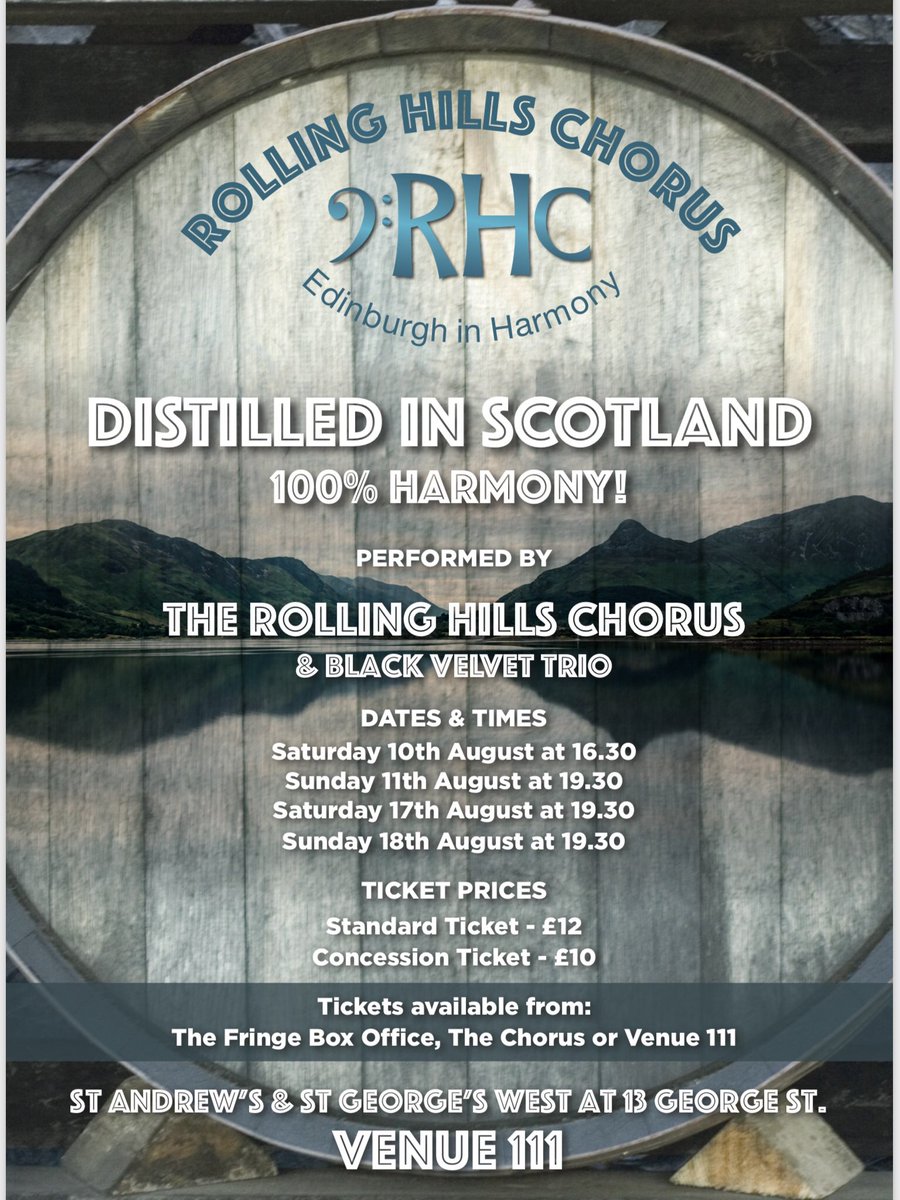 rhchorus's tweet photo. Break a lip guys for your sell-out opening Edinburgh Fringe Show at St Andrew’s &amp; St George’s on George St today. Tickets are ‘still’ available for Sunday’s Show and for next weekend’s Shows. Saw the preview - really great and funny https://t.co/WIa8XulpkP