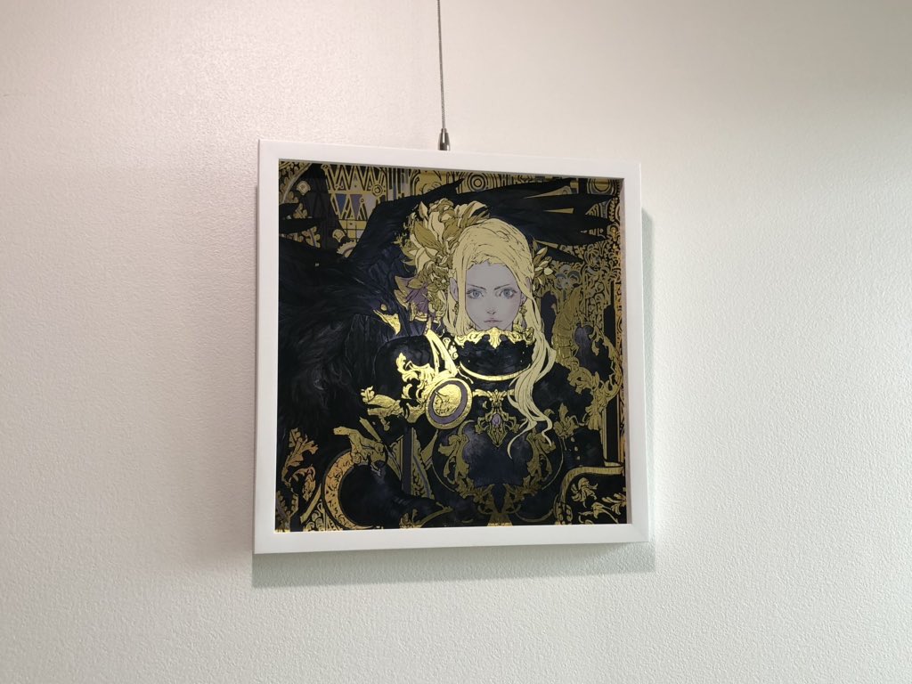 kazamaraita's tweet photo. 宣伝です！
明日日曜日、西4ホール H-17b 『ADAD』さんにて
レコジャケ風箔押し画が販売されます！
企画はCOJIRASE LUNCH BOX
箔押しはT WORKSさん！
どれも箔押しバリバリでかっこいいので、興味ある方は是非お立ち寄り下さいー！🏋️
#HACKKrecords https://t.co/hr6g6m9vJG