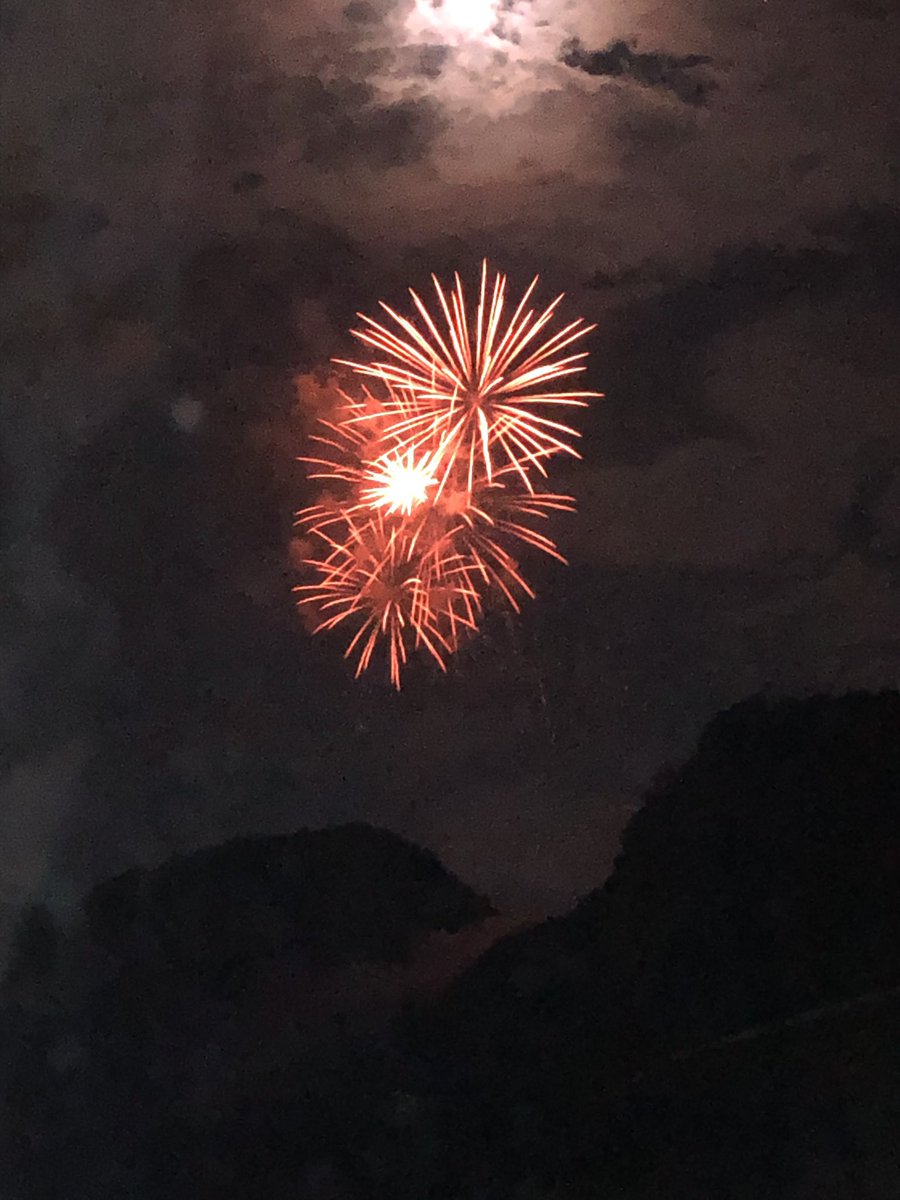 KARUPASU13's tweet photo. 奥多摩花火大会に行ってきました。
とても美しく感動しました🥺
※あまり綺麗に撮れませんでした。
すみません🙇‍♂️🙇‍♀️ https://t.co/I8Q2h6T6Ns
