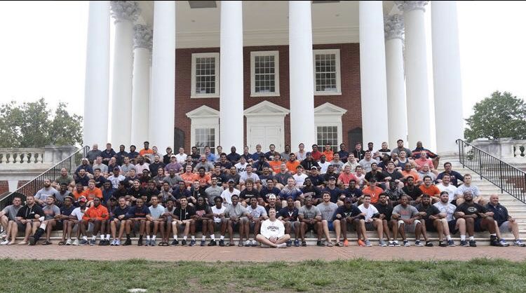 My proudest moment as a Virginia Cavalier to date. I love Charlottesville and the 434 #Family1stLastAlways #loveandunity #wahoowa