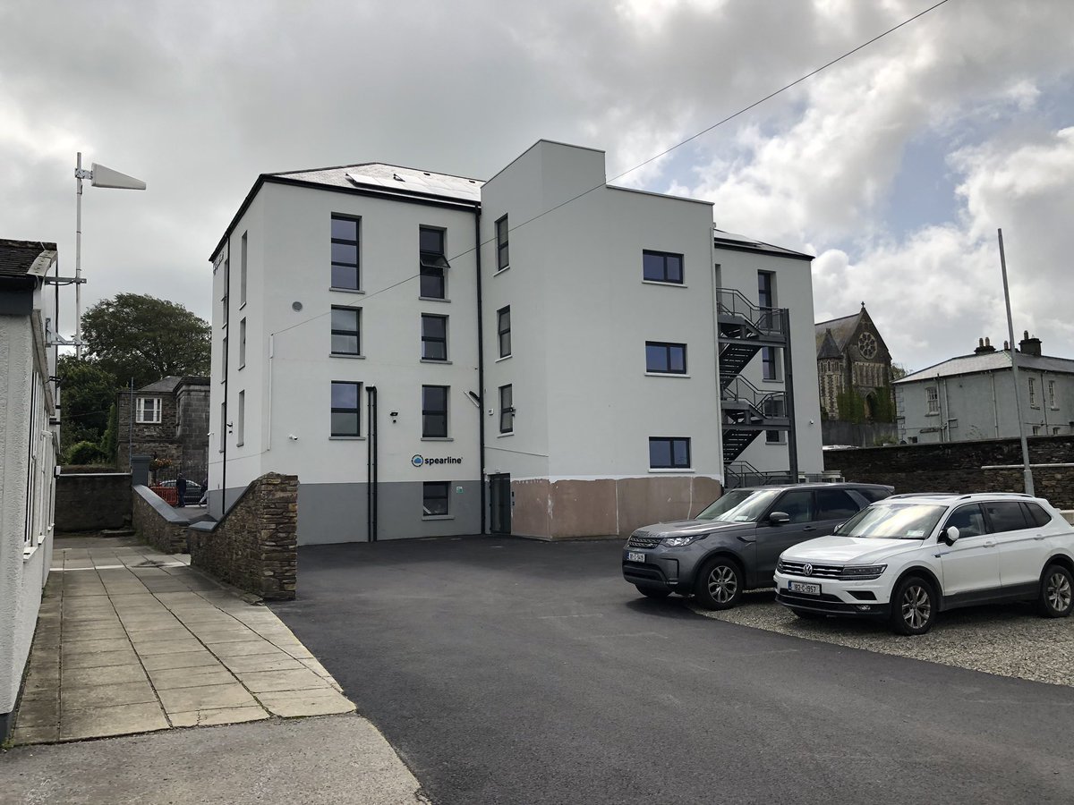 Delighted to visit my old alma mater, the building that was St. Fachtna’s De La Salle in #Skibbereen #WestCork  that is now the  <a href="/Spearline_/">Spearline</a>  HQ on their open day. Congratulations to Kevin Buckley, Matthew Lawlor &amp; their team on a superb refurbishment &amp; on their success story!