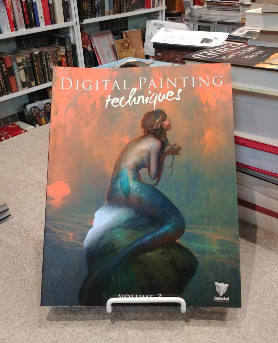 rivertradingco's tweet photo. Digital painting that takes your breath away. For all of you artists with a flare for digital, here are 5 volumes to help you refine your technique and blow people away. https://t.co/rMwXyFnRoP