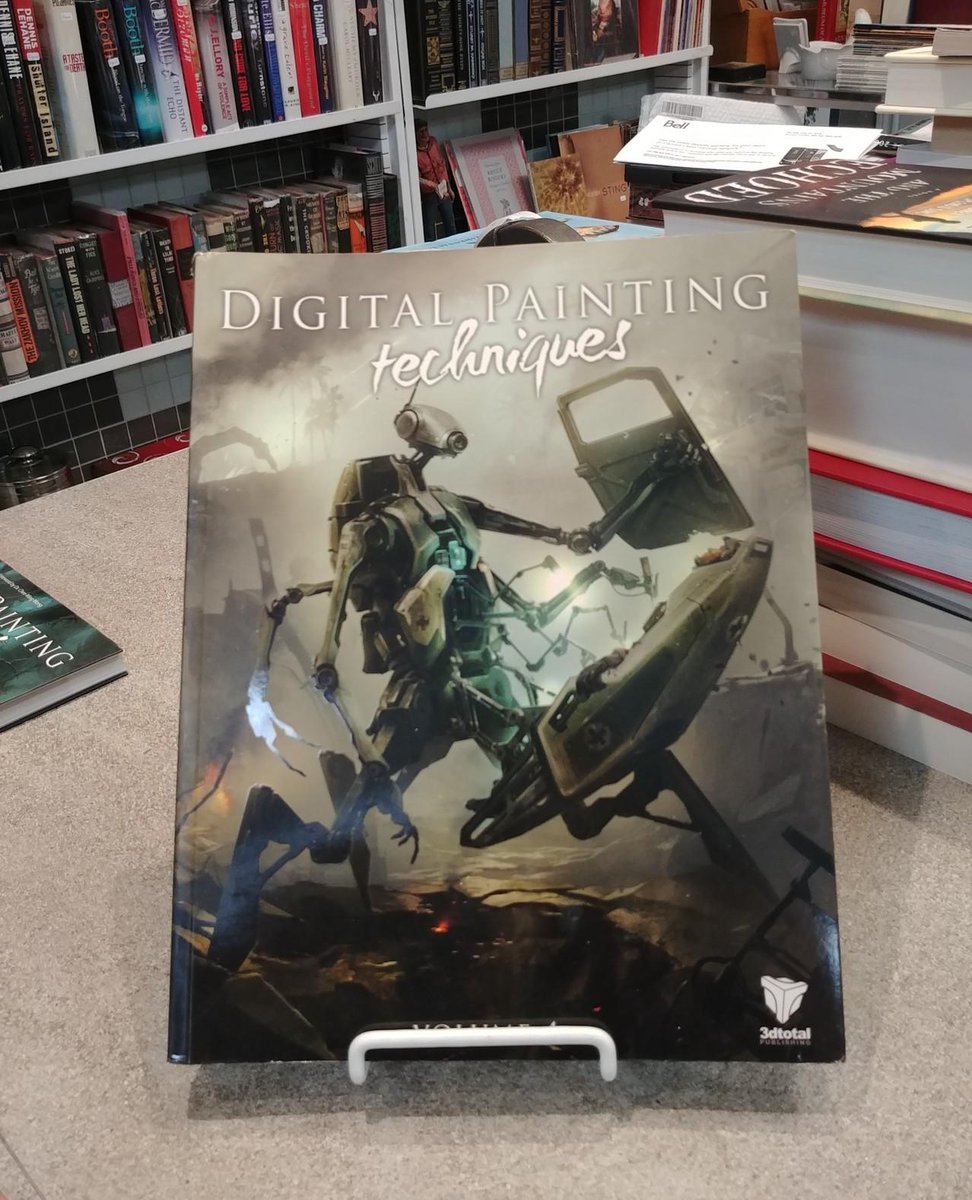 rivertradingco's tweet photo. Digital painting that takes your breath away. For all of you artists with a flare for digital, here are 5 volumes to help you refine your technique and blow people away. https://t.co/rMwXyFnRoP