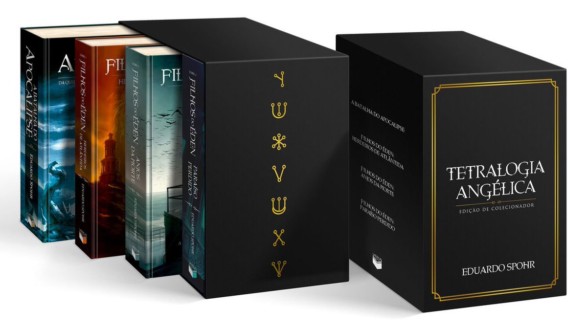 portalliterario's tweet photo. Catarse | Eduardo Spohr lança um box com os livros da sua Tetralogia Angélica em capa dura - https://t.co/SpmMwVeBOj | @eduardospohr https://t.co/6gluYgIOHK