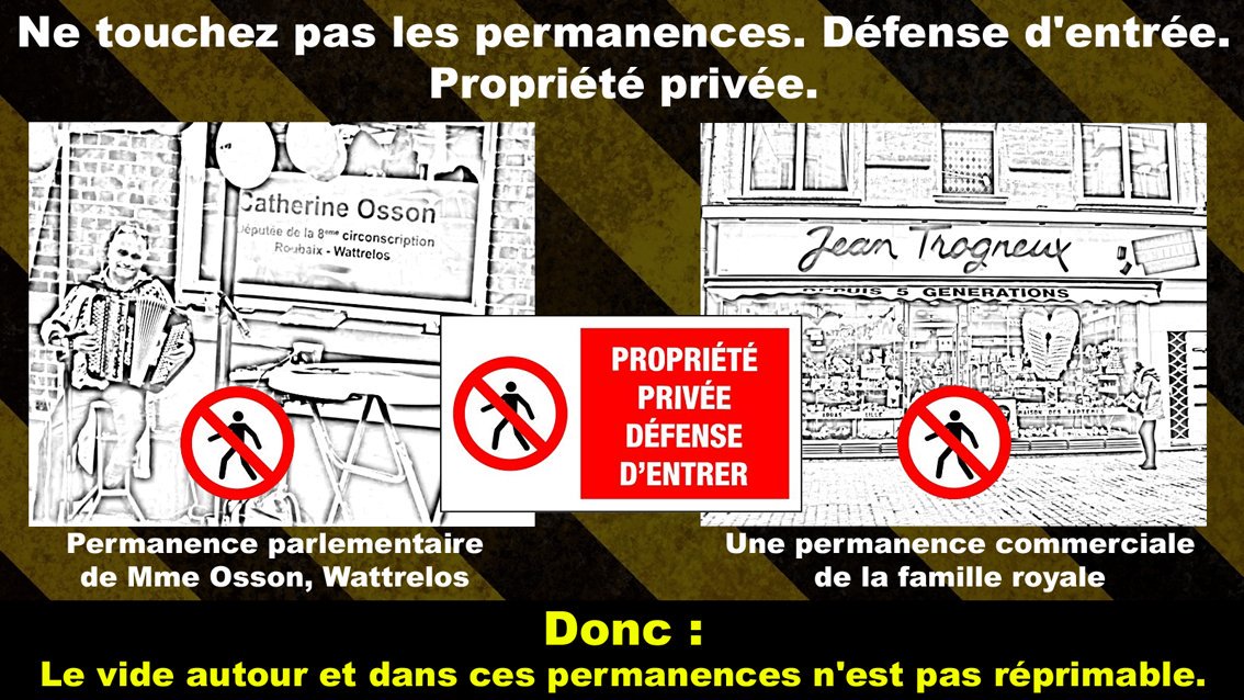 DeBattrelos's tweet image. Vos #adulation, #admiration &amp;amp; 💰= air à respirer p la #Macron-ie. Se victimiser peut leur être 1 #ersatz.

Donc: Ne leur faites ps le plaisir de #violence, faites comme s'ils n'existaient pas. Silence + vide ds les #permanences = l'#arme puissante
#giletsjaunes #agriculteur #CETA