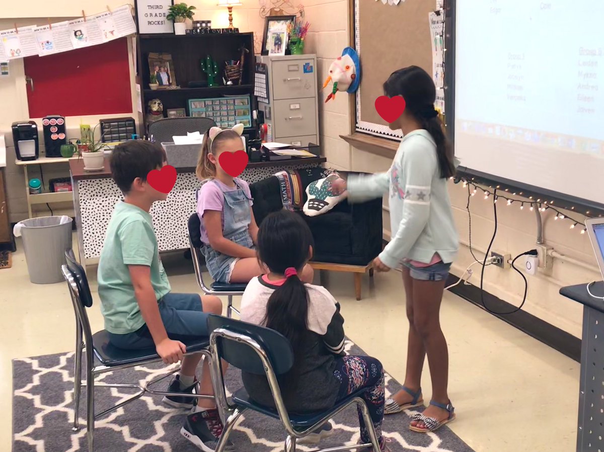 Ms_Stovall1's tweet photo. One of the highlights from our first week together: acting out examples of what to do &amp; what NOT to do at school. We’ve got some serious acting #grrreatNESs in 3rd grade!🤪🙌🏻❤️ https://t.co/kmWJwuTNCl