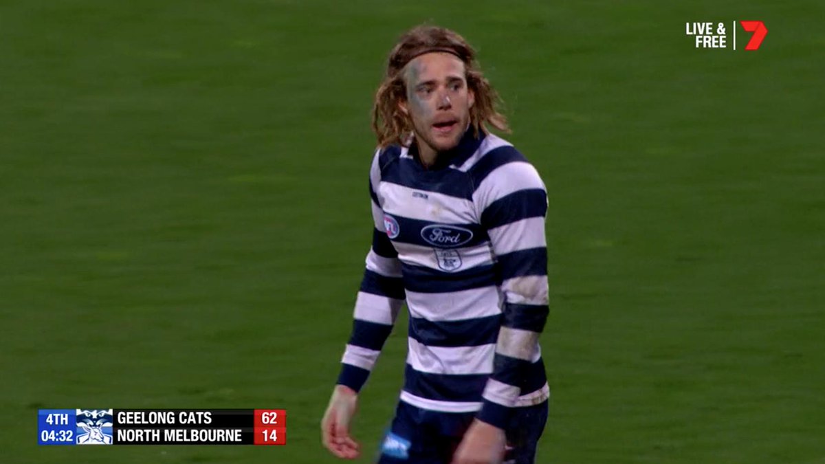 AFL's tweet photo. Some Braveheart vibes going here. 

#AFLCatsNorth https://t.co/ZA0pFtcjy6