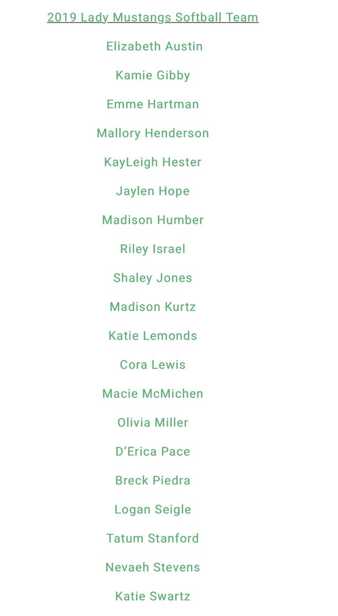OM_athletics's tweet photo. Congratulations to these young ladies who will represent OMS softball this season! Itβs your turn to continue the tradition. #3Peat #MakeItFour #YoureUp https://t.co/rT6bnOTd6B