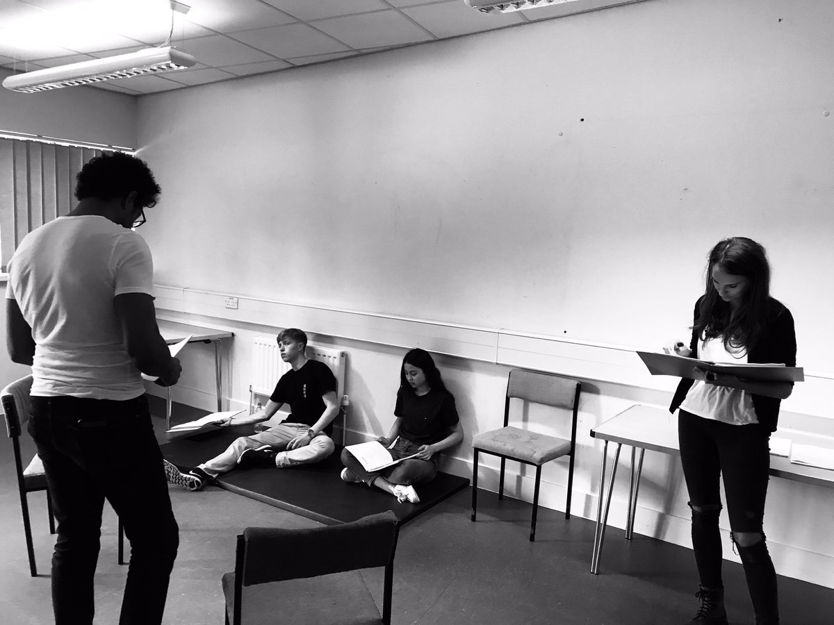 <a href="/TeeMorrisActor/">Tee Morris</a> <a href="/EloiseJoo/">Eloise Joo</a> Great rehearsal today👌these guys are smashing it👏 #akidnapfilmmidlands #greenhoughfilms #supportindiefilm #director #ukindiefilm
