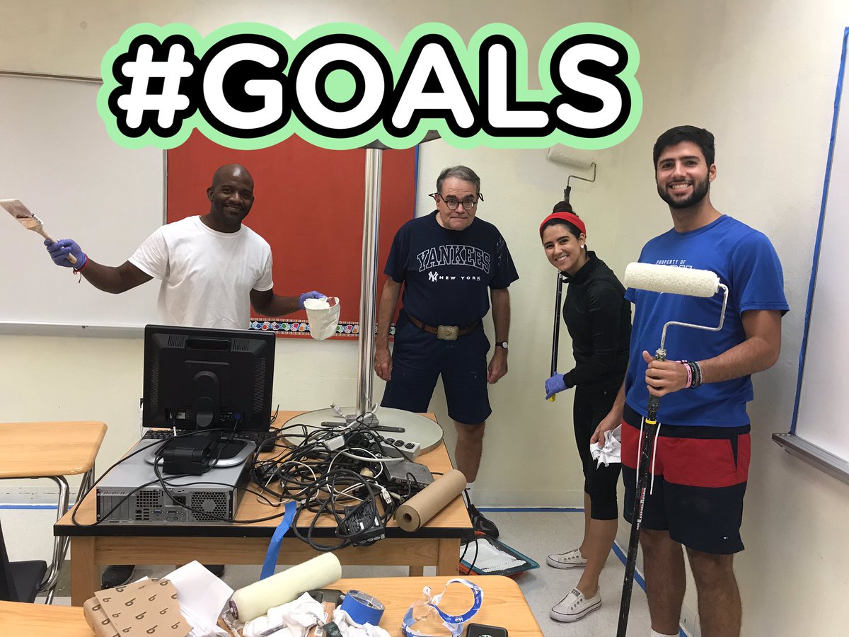 bccespedes's tweet photo. Thankful for our newest Dade Partner @ChristJourney. Painting on a Saturday is evidence of the love &amp; support #BeachTribe  #collaboration @jkelly614 @MiamiBeachSr @mariatrod664 @carylynndiaz @ShareYourHeartu @mdcps #thegreatnorth https://t.co/xNhiwHCXVV