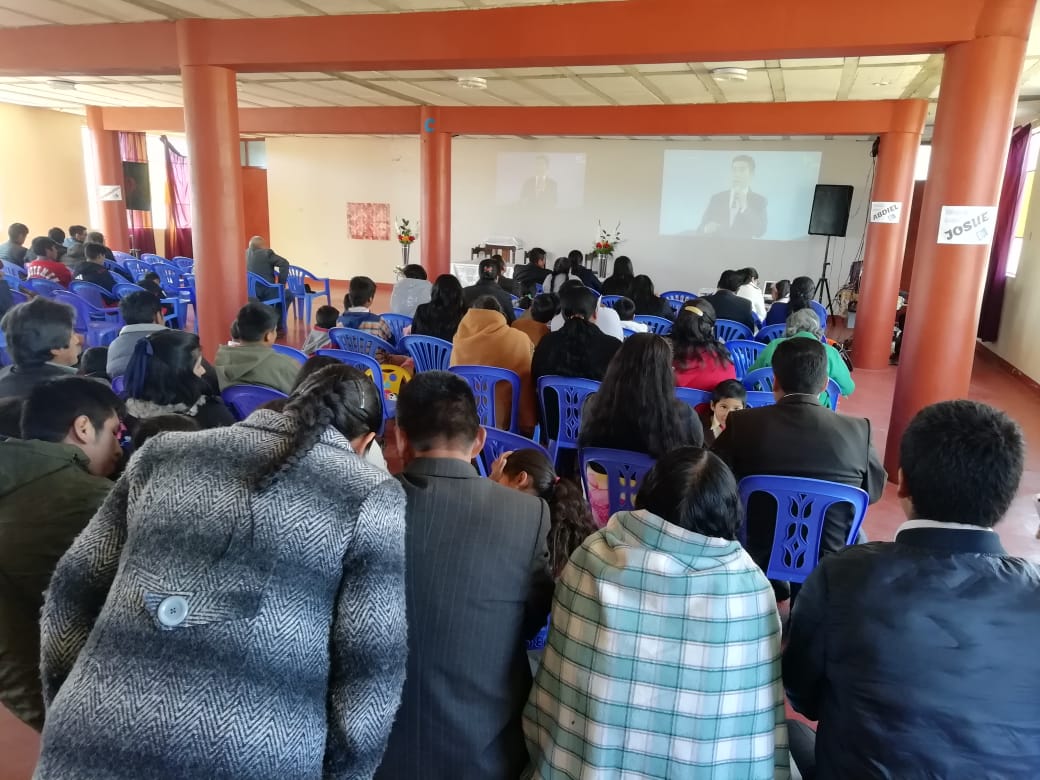 Estamos #Conectados a #GraciaTransformadora desde la iglesia Betania del #DMPunoD #MLT #UPSur