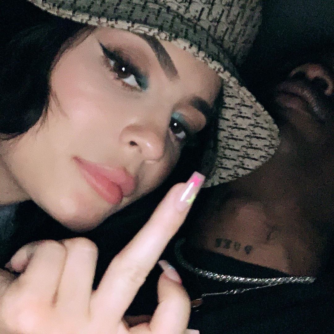 kylieandtravisx's tweet photo. “Happy Bday Wifey everyday I watch u grow more into this amazing superhuman  everyday is the best the day with u here may  God continue shine on you.  Happy fcking Bday love ya !!!” Travis’ bday message for Kylie 🦋 https://t.co/KfZIzdgUcb