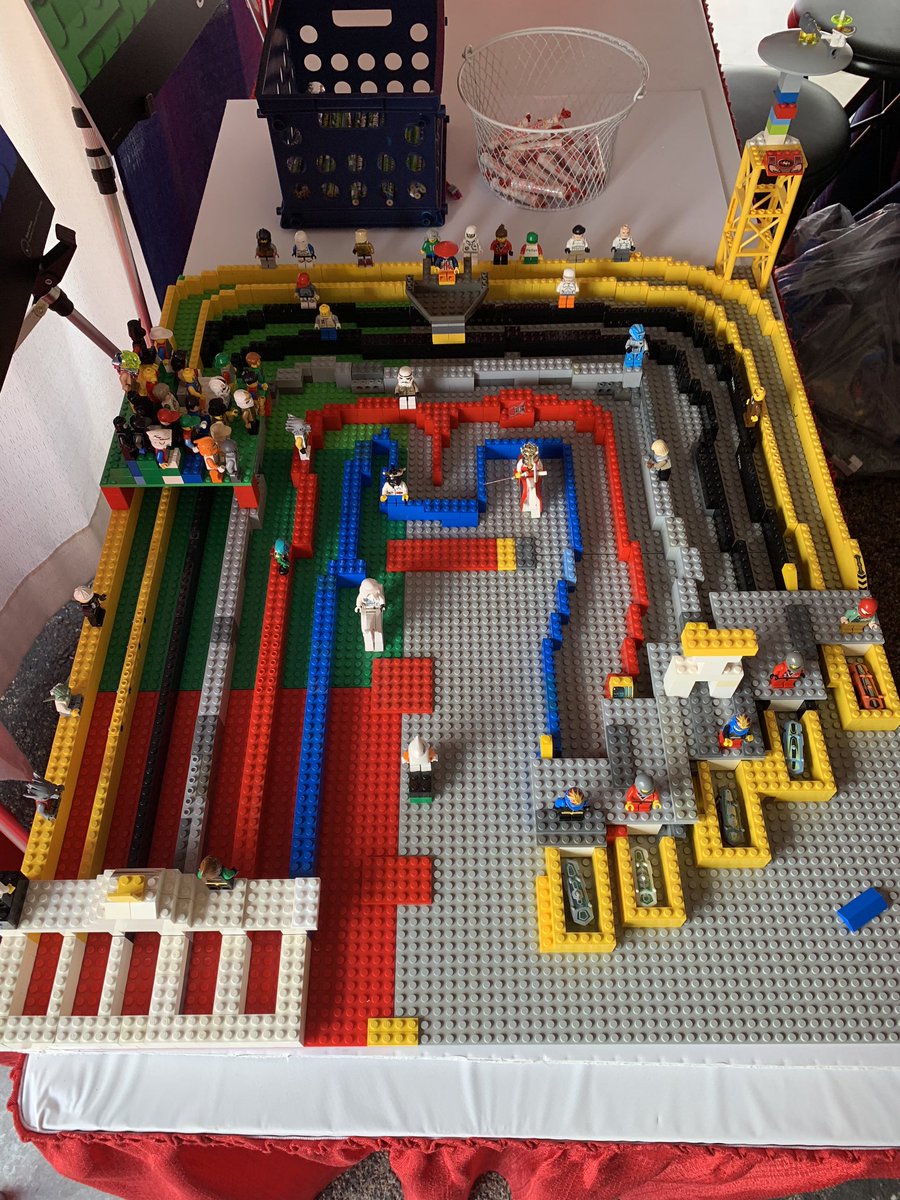 valbolinger's tweet photo. Pedro says it’s Mandatory Fun Day at the the @ILStateFair! In honor of harness racing day, stop by and checkout our new #Hexbug #LEGO racetrack made by #K12 students. Come pick a winner! @IllinoisDoIT @ronguerrier @JenRicker @loricsorenson #digitallearning #K12  #STEM #Fun https://t.co/5pZN9o6T0V