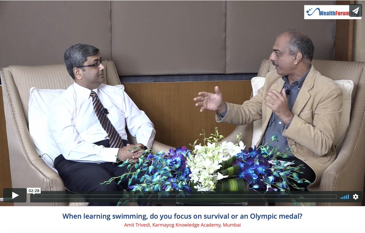 AmitMTrivedi's tweet photo. As an amateur swimmer, do you focus on survival or an Olympic medal?

https://t.co/6c77jVepqu

#wealthforum https://t.co/yQvCd0zAAo