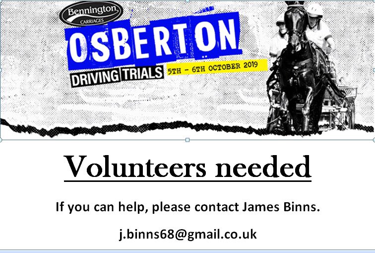 Volunteer Stewards required for this new event on the calendar,