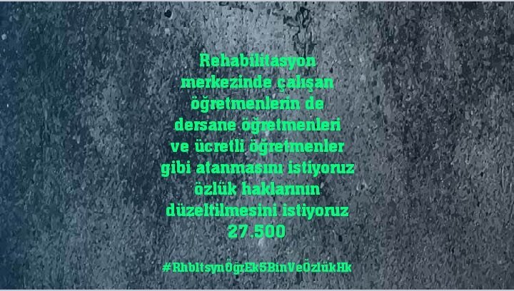sahin_aybek's tweet photo. Öğretmen Açığının Yüzbinlerle İfade Edildiği Bugünlerde Yıllarca Kendilerini Rehabilitasyon Merkezinde Özel Gereksinimli Çocuklara Adayan Rehabilitasyon Öğretmenleri Müjde Bekliyor
#RehabilitasyonÖğrtUmutOl

@tcmeb @AbbasGucluTR https://t.co/S13IcaBSnZ