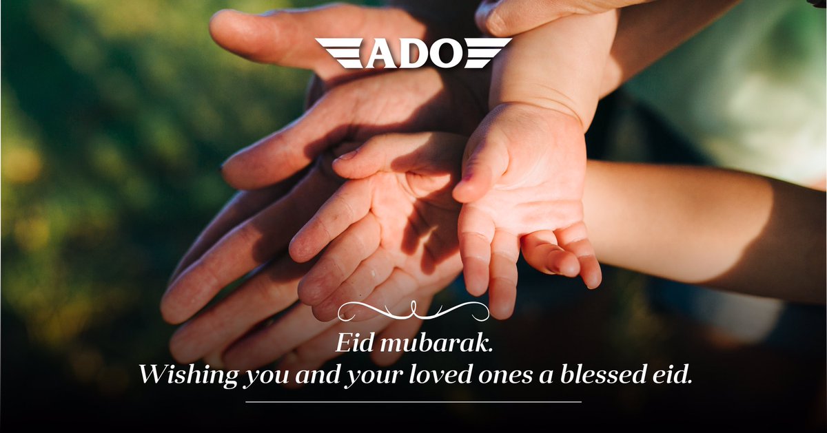 adogroup's tweet photo. Eid Mubarak!
#EidMubarak https://t.co/zIiYra297X