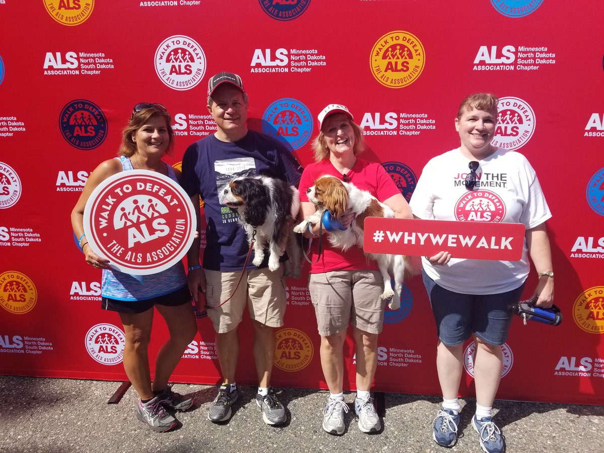 CrystalCoBrenda's tweet photo. Walked this morning for a good cause in memory of my dad! #Whywewalk #DefeatALS https://t.co/n0iYLMi0CJ