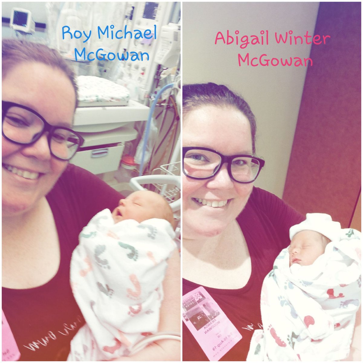 Please meet the new loves of my life! My brand new niece and nephew. I'm going to love them up and spoil them so much!