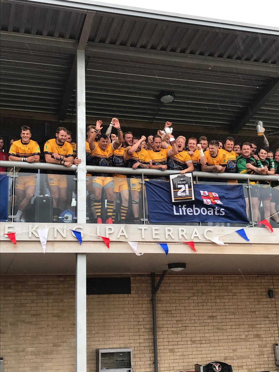 Bullys10s's tweet photo. Final results: 
6th - Hertfordshire FRS @HFRS 
5th - Hertford RFC @HertfordRFC 
4th - Mex’ Allstars @mex_clark 
3rd - Ready’s Renegades
2nd - Hertfordshire Barbarians 
1st - Bully’s Bullies 🏆 
@HarlowRugby @LattonPark 
Great day at @Bullys10s raising funds for @RNLI 🏉 https://t.co/3siry5E0yY
