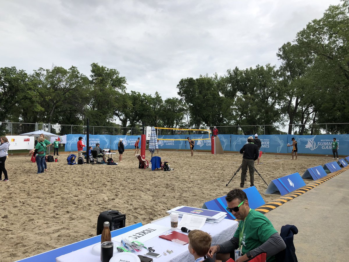 benesh_mary's tweet photo. Day 1 of Beach Volleyball! @2019WCSG #beachvolleyball #2019WCSG https://t.co/ZY2tIx1wjw