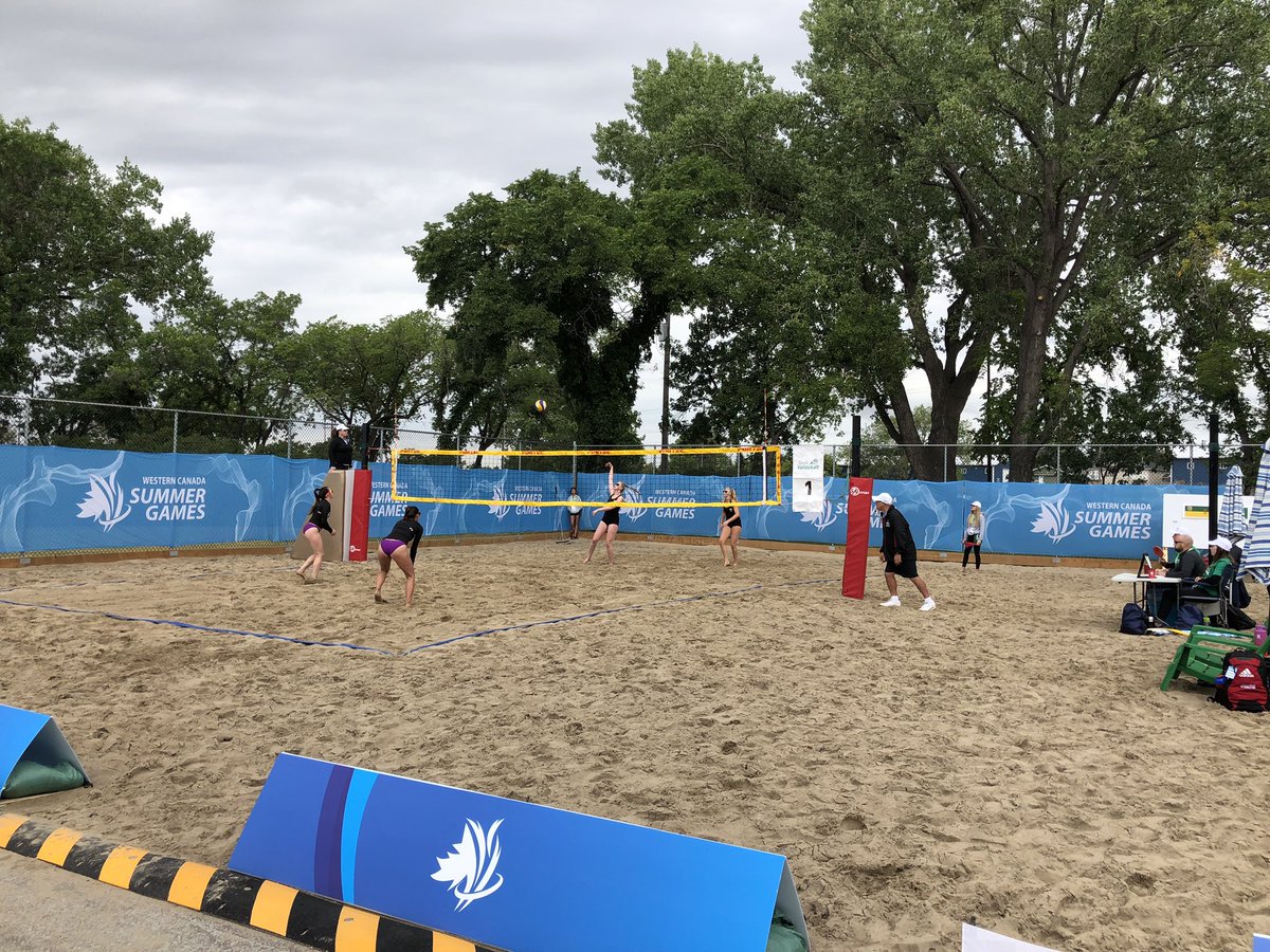 benesh_mary's tweet photo. Day 1 of Beach Volleyball! @2019WCSG #beachvolleyball #2019WCSG https://t.co/ZY2tIx1wjw