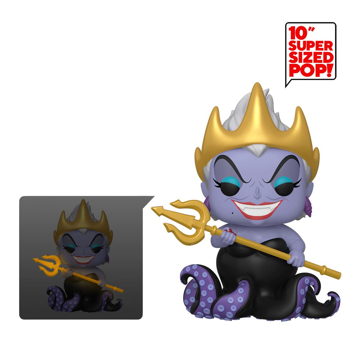 RT &amp; follow <a href="/OriginalFunko/">Funko</a> for a chance to win a 10” Ursula Pop!