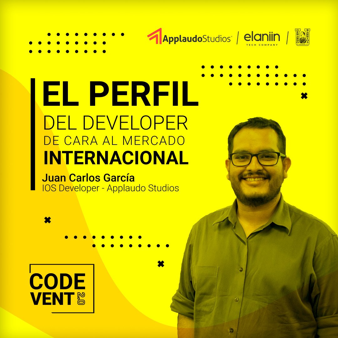 NodeSchoolSM's tweet image. ¡Traemos noticias del #CODEVENT 2.0!
¿Te preguntabas cuales serían los temas? Aquí te los presentamos finalmente 👌🎉 4 charlas muy interesantes que no puedes perderte para el próximo sábado 17 de Agosto, ¡los esperamos!

Agradecemos el apoyo de @UGB_SV @Elaniin @applaudostudios