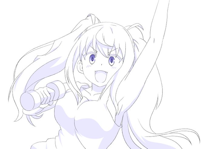 今日の模写練。ダンベル。 