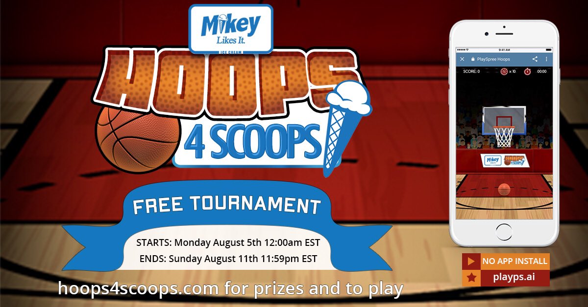 PlaySpreeGames's tweet photo. Wake Up NYC 🏀🏀🏀https://t.co/4IGMFalgQH eSports weekend 🎮🎮🎮. Play now - winner gets Mikey Likes It Ice Cream Experience for 50 friends. Top 50 win prizes. https://t.co/LlBVBxxXFT    #hoops #brooklyn #queens #manhattan #bronx #statenisland #MikeyLikesItIceCream #playspree https://t.co/vQenbL94m4