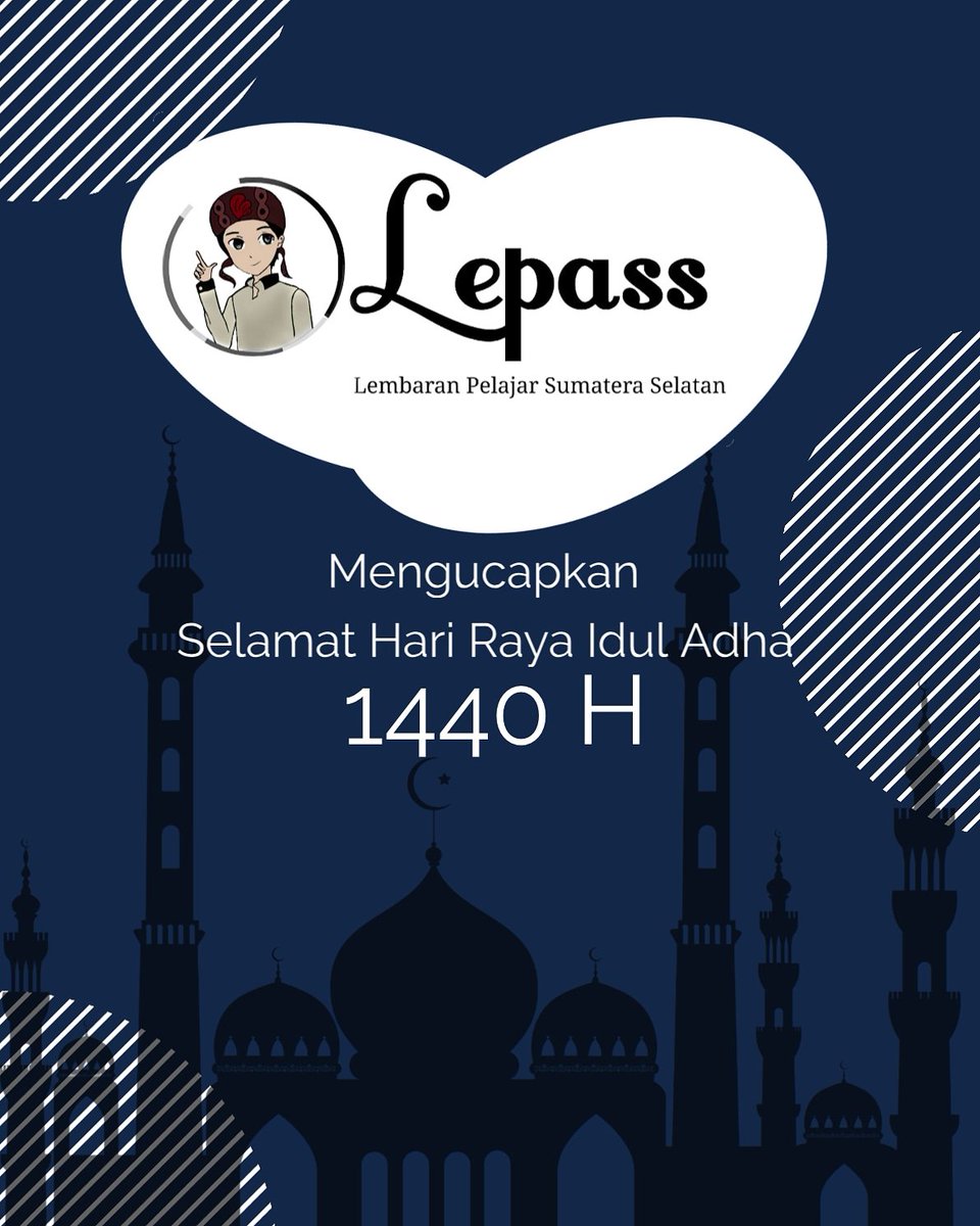 Selamat Merayakan bagi Umat Muslim🐑🐪 Selamat Hari Raya Idul Adha 1440 H.