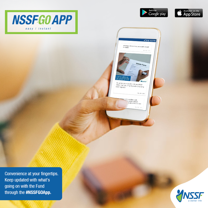 nssfug's tweet photo. The awesome #NSSFGOApp allows you view NSSF news articles
and updates so that you can keep updated with what’s going on with the Fund. https://t.co/nOtVd7cxOp