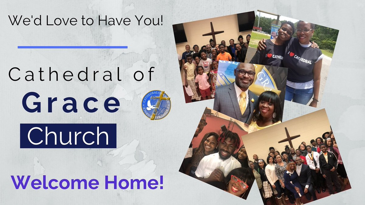 God has grace for you! Join us tomottow at Cathedral of Grace Church for Sunday Mid-Day Worship at 12:30 PM! 2728 Wesley Chapel Road - Decatur, Georgia. Bishop Darrius Key, Senior Pastor. #circleofgrace #everybodyneedsgrace #godsgrace