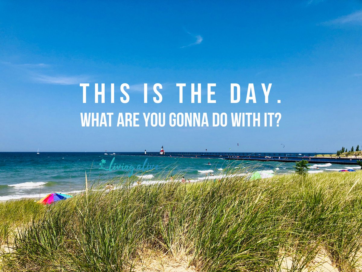 drdthomsen's tweet photo. What are you gonna do with it? #CarpeDiem #thisistheday #today #SaturdayVibes #SaturdayMorning #inspirational https://t.co/9phgMYLYKT