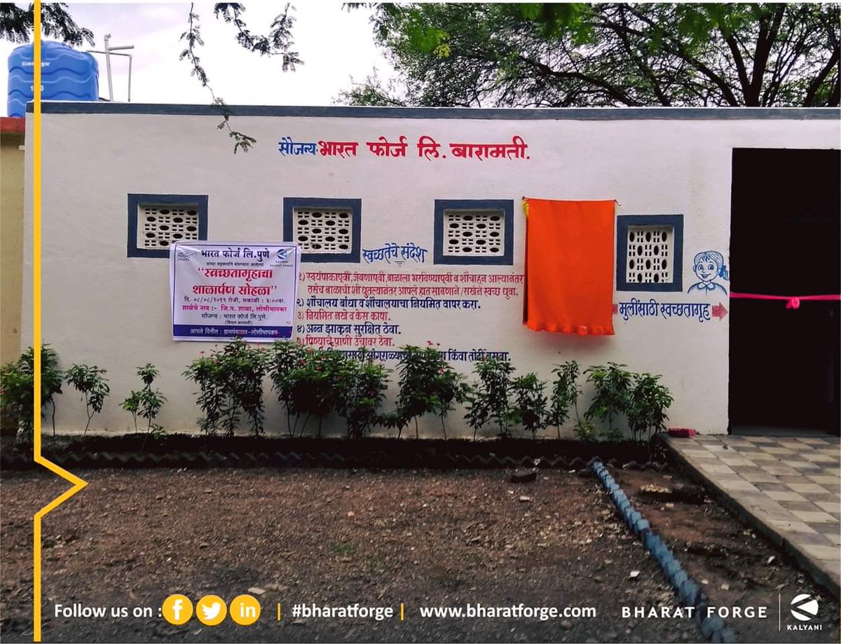 Bharat Forge CSR tweet media