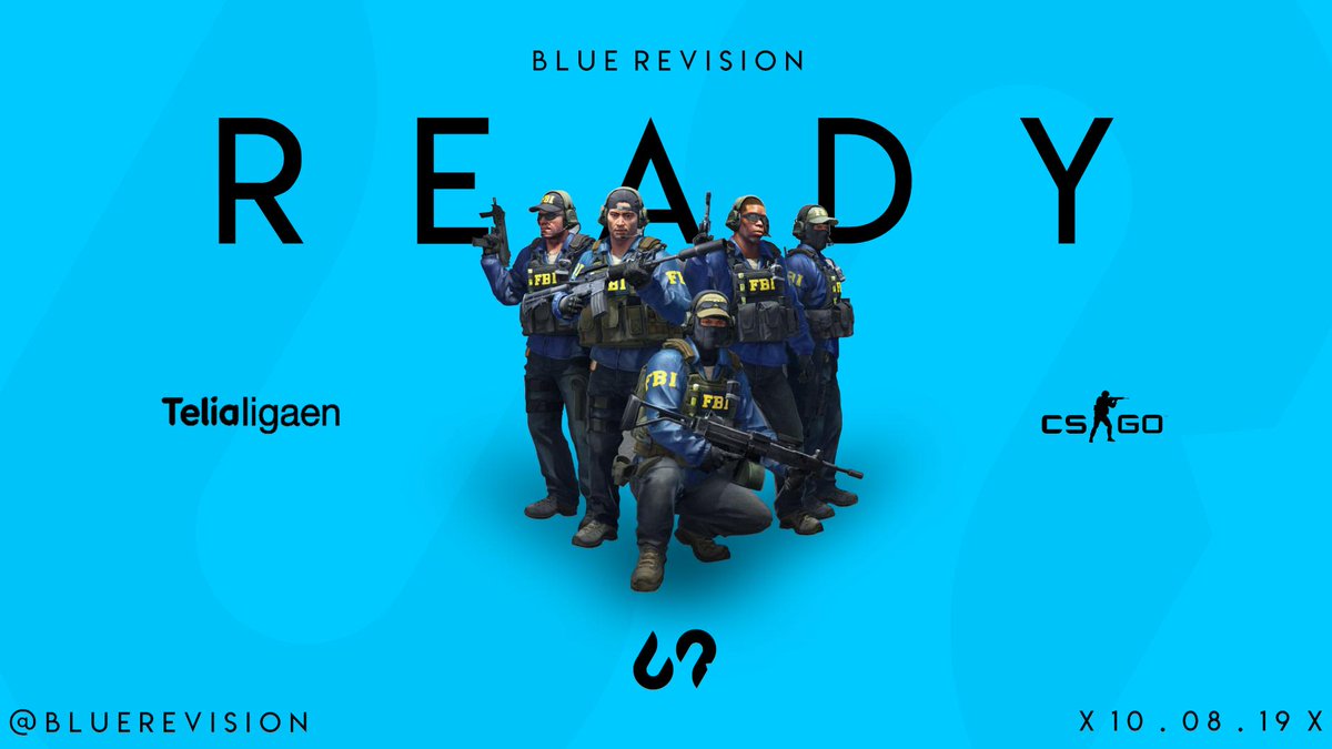 Bare 16 dager igjen 🤩 Vi gleder oss enormt til en ny sesong i 1. divisjon av @telialigaen_! 

Det blir en spennende, men hard sesong. Med hardt arbeid så håper vi på noen bra resultater 🙏

Noen andre som gleder seg like mye?

#BlueRevision #CSGO