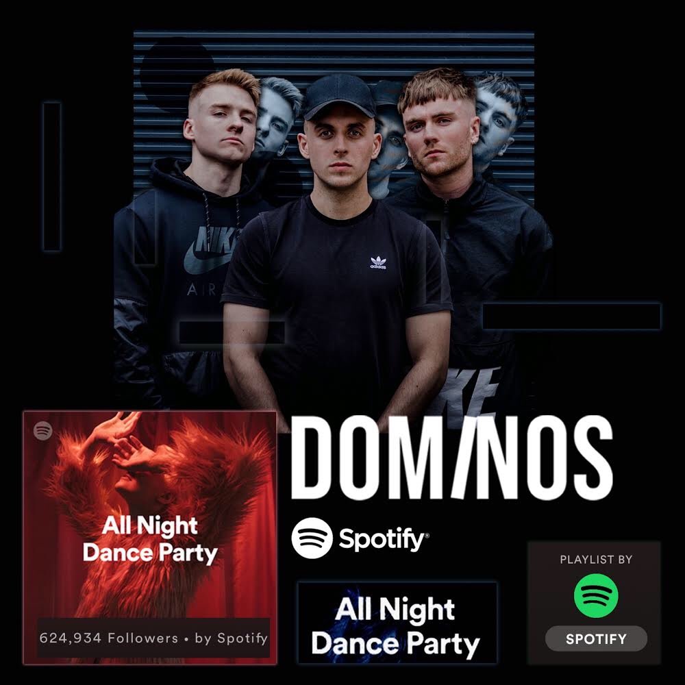 Big love to <a href="/Spotify/">Spotify</a> for adding ‘Dominos’ to their ‘All Night Dance Party’ playlist ☝🏼 Legends! You can listen to the playlist through the link below 🙏🏼 <a href="/SpotifyUK/">Spotify UK & Ireland</a> 

open.spotify.com/playlist/37i9d…