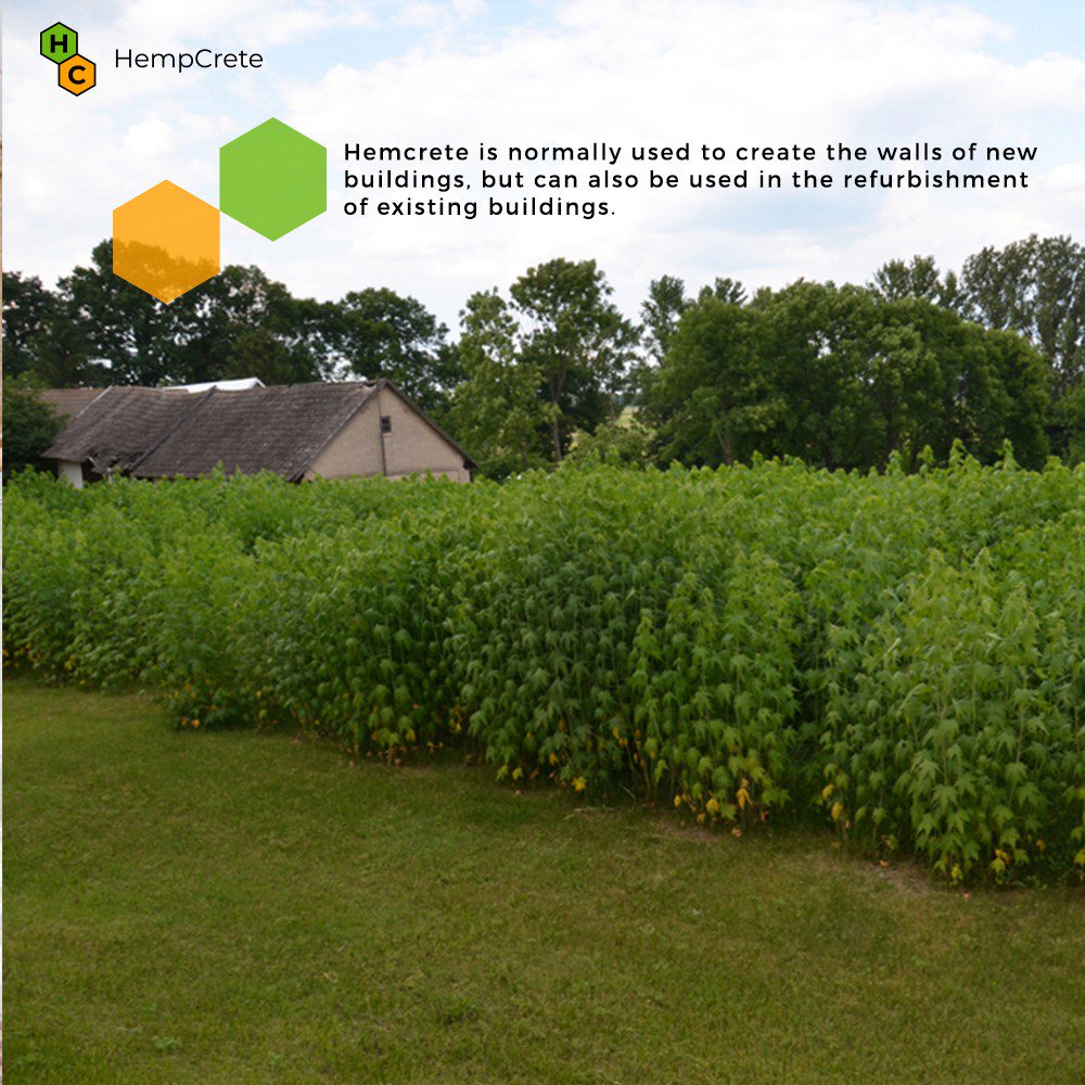 CreteHemp's tweet photo. Hempcrete meets all requirements of sustainable development. It is a naturally efficient material for construction or renovation.
Visit - https://t.co/xNklqPSasl for more .
.
.
#hempleaves #environment #cannabis #usa #hempcretebuildings https://t.co/FyM5Vr2j5J