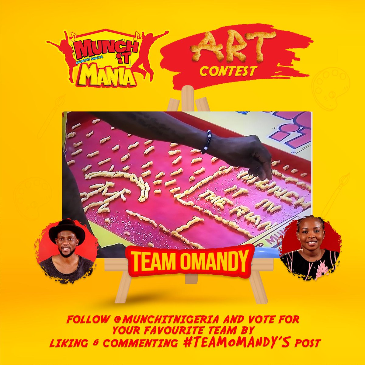 MunchITNigeria's tweet photo. #TeamOmandy https://t.co/Mx4UBBUCSw