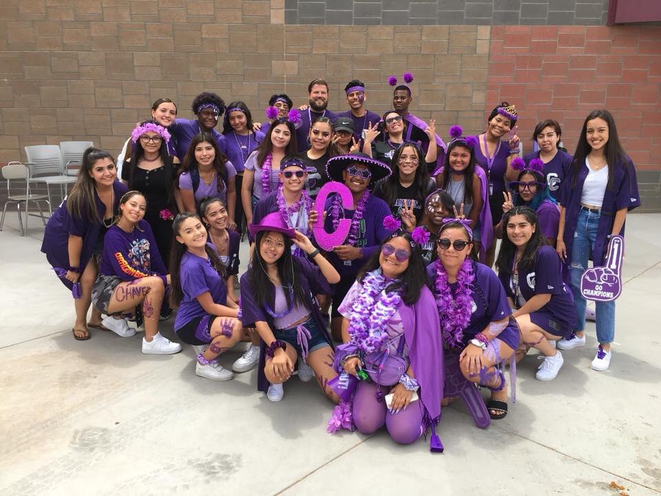 An awesome Spirit Day to wrap up a very successful Week 1.   I don't know if I've ever seen so much purple!  #ThisIsWhoWeAre #BeAChampion #Chavezat20