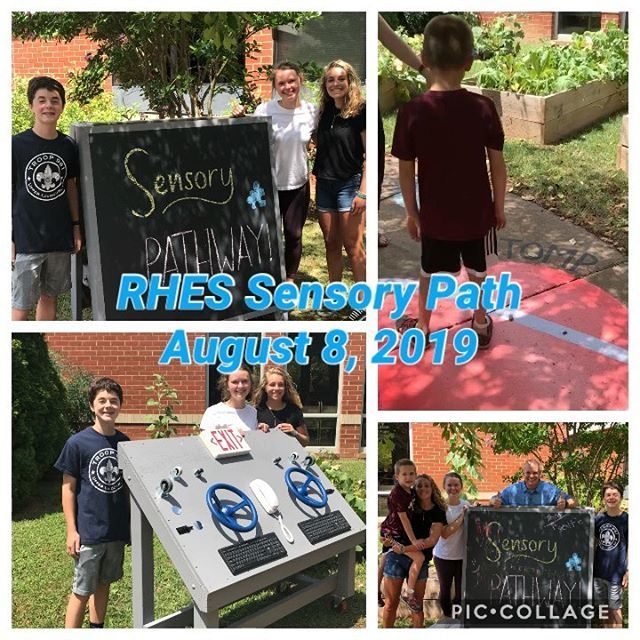 These Amazing Woodgrove HS students created an amazing new sensory path for our school over the summer when they saw the need.  Thank you Esme Byrd, Alexis Peed, and George Hughes for making a difference in the lives of children with special needs for ye… ift.tt/2YFAEyz