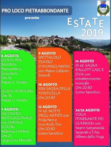 fridaneri's tweet photo. Lunedì 12 Pietrabbondante! https://t.co/NHo4cwvVTG