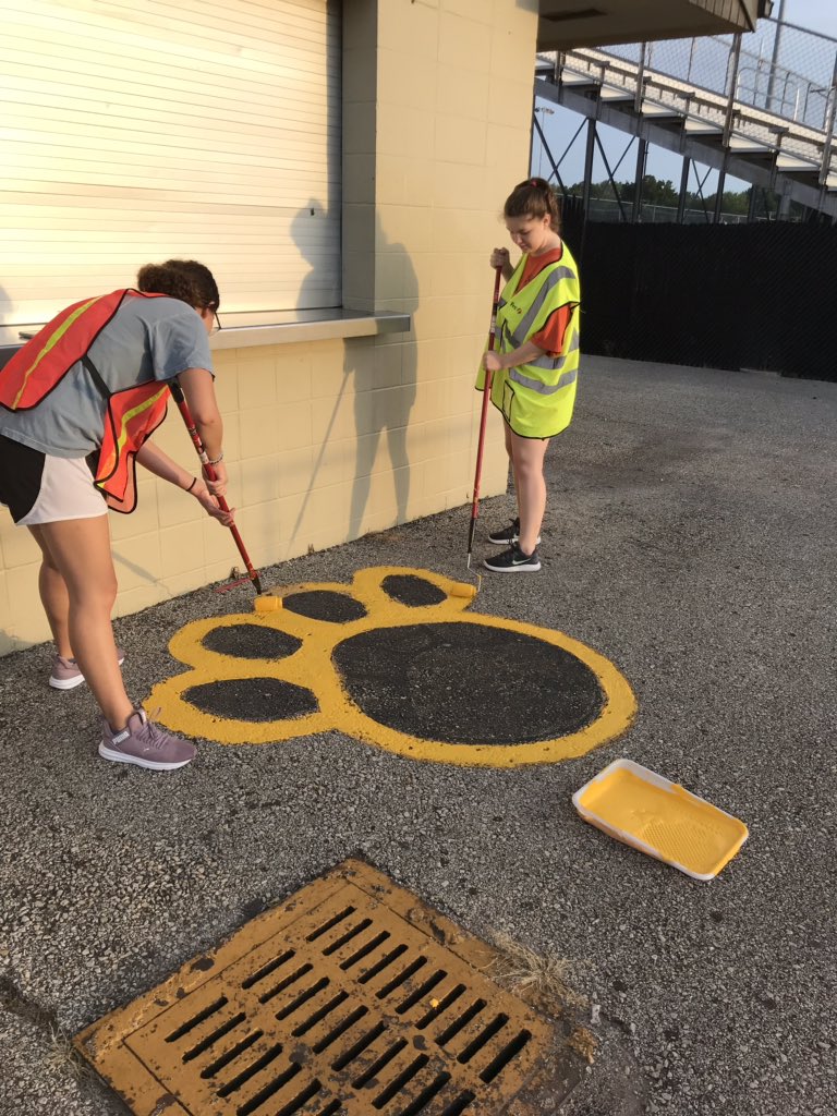 Great job today <a href="/NHS_LSHS/">LSHS National Honor Society</a> &amp; <a href="/LSHSABC/">LSHS Tiger Booster C</a>  Tiger Paws complete!! LSHS is ready &amp; super stoked to meet the class of 2023 on Monday!!!