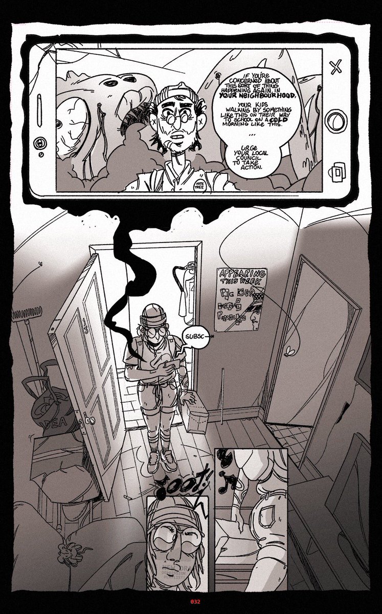 krunchinator's tweet photo. #BrainDrain 032 - “Killscore Part 1”
⚡️🧠
Early Access: https://t.co/ofIh2tqTgp
#webcomics #pageupdate https://t.co/Ax95HW7AAd